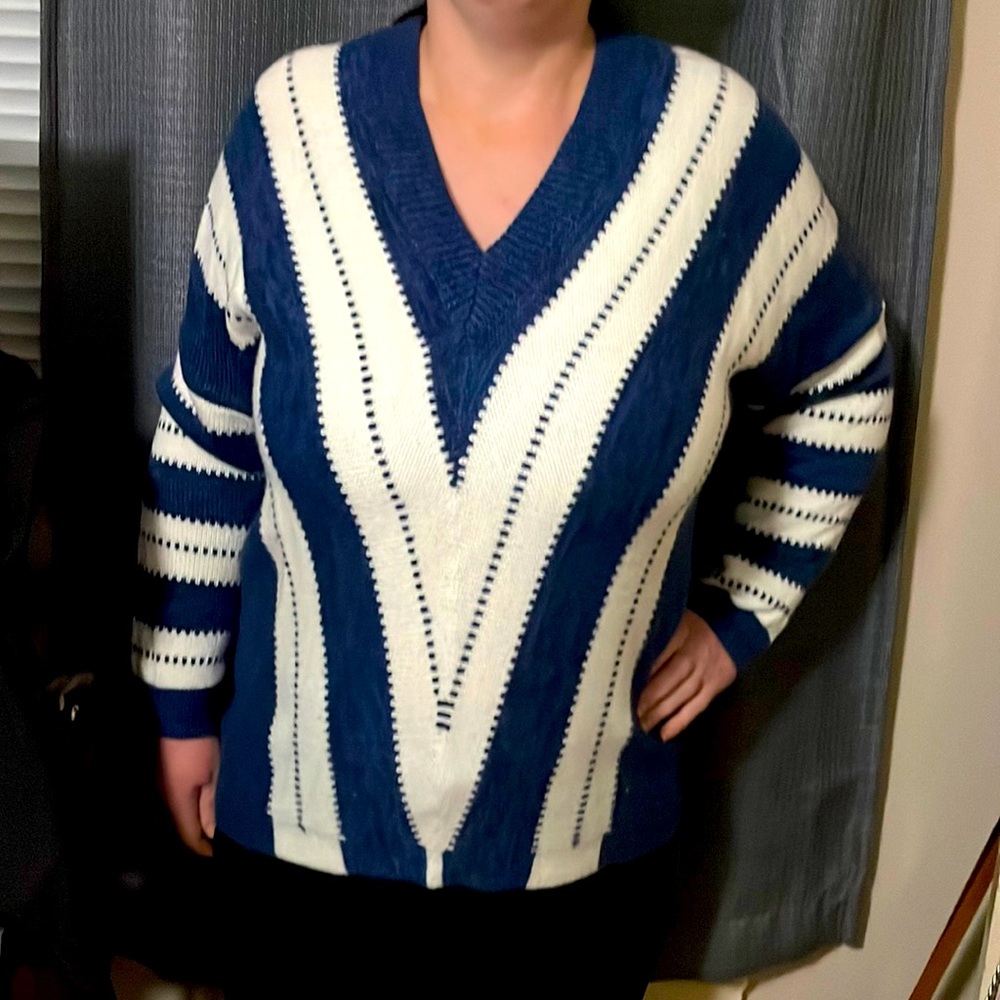 Madison & Moon knit , cotton sweater